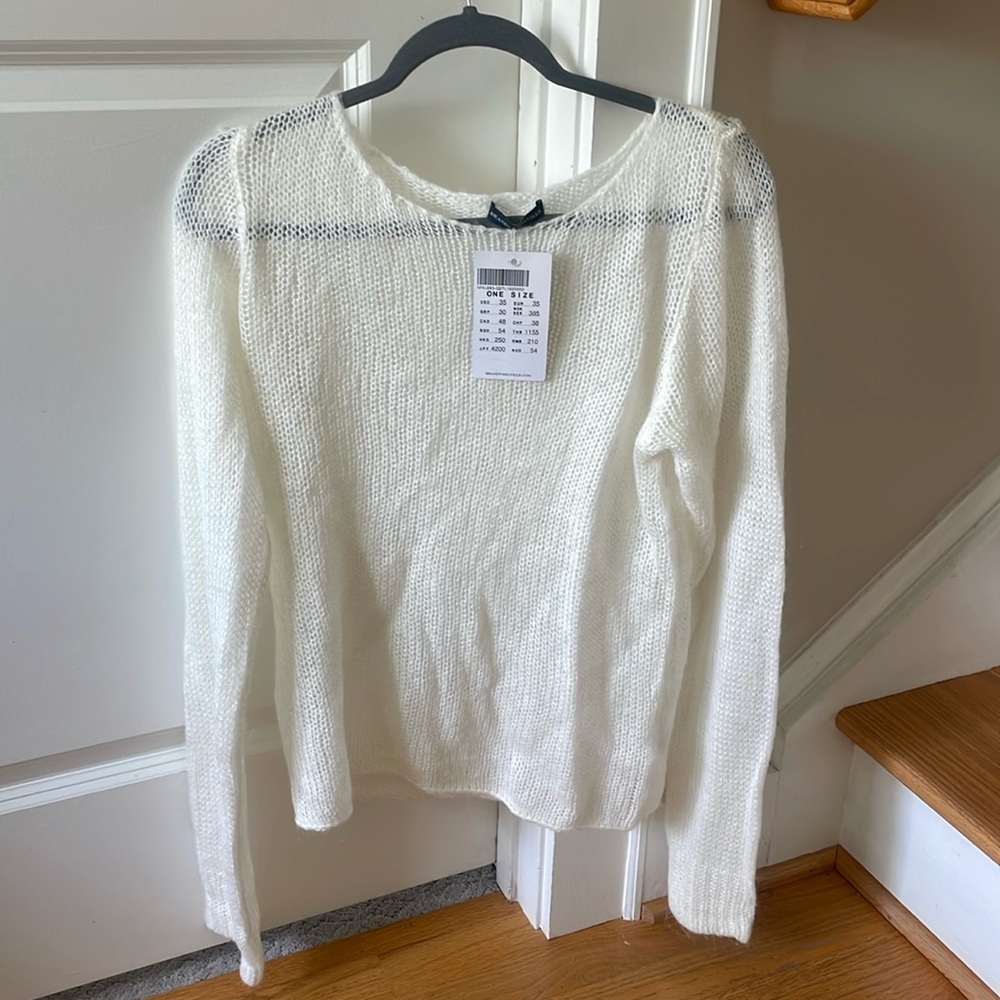 Brandy Melville Colette Boat Neck Sweater